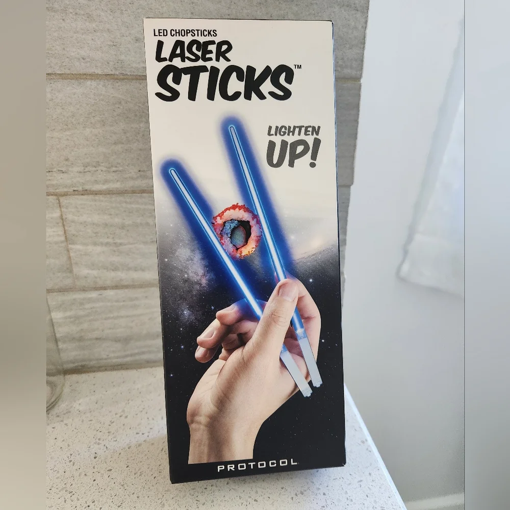 NWT LED Chopstick Lazersticks!